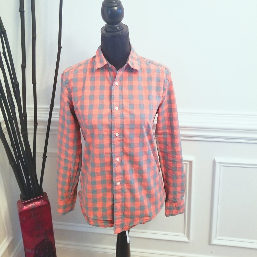 patterned washed shirt J.crew